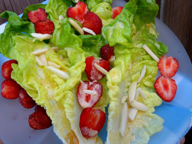 Bored with salad? Bling it up a bit